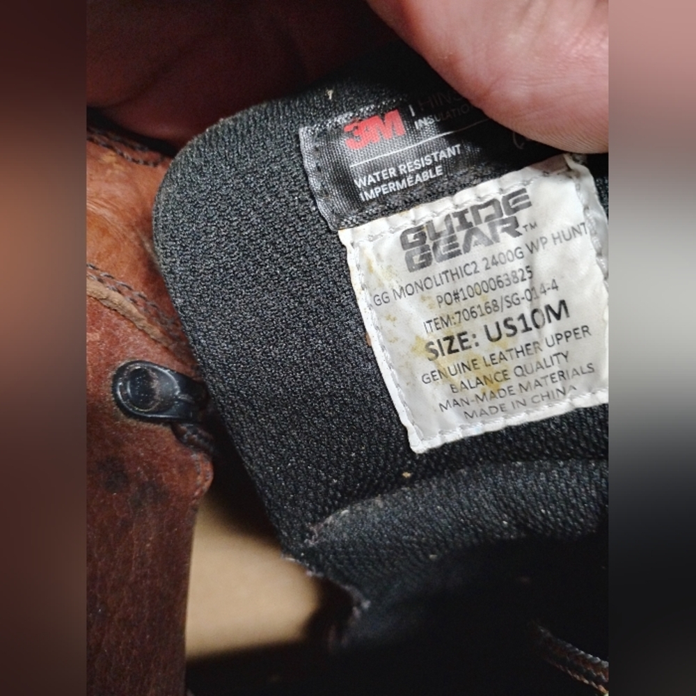 Men's pack boots